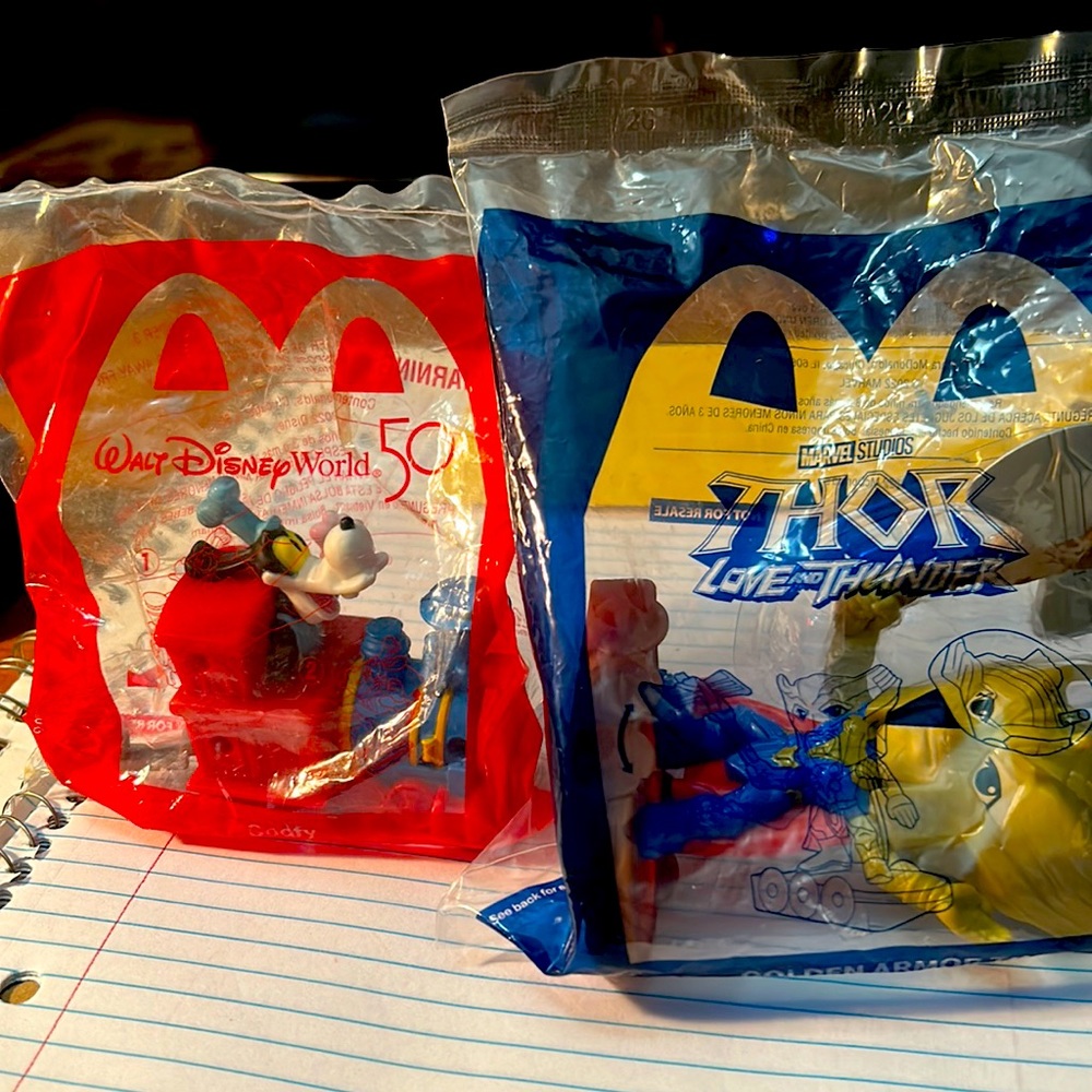 Limited edition McDonald’s toys